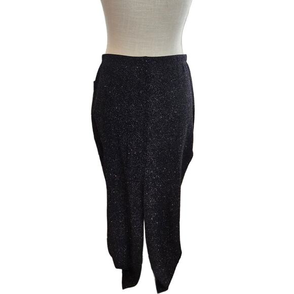 Wild Fable Long Black Multi-colored shimmery maxi skirt Sz M - Picture 3 of 8